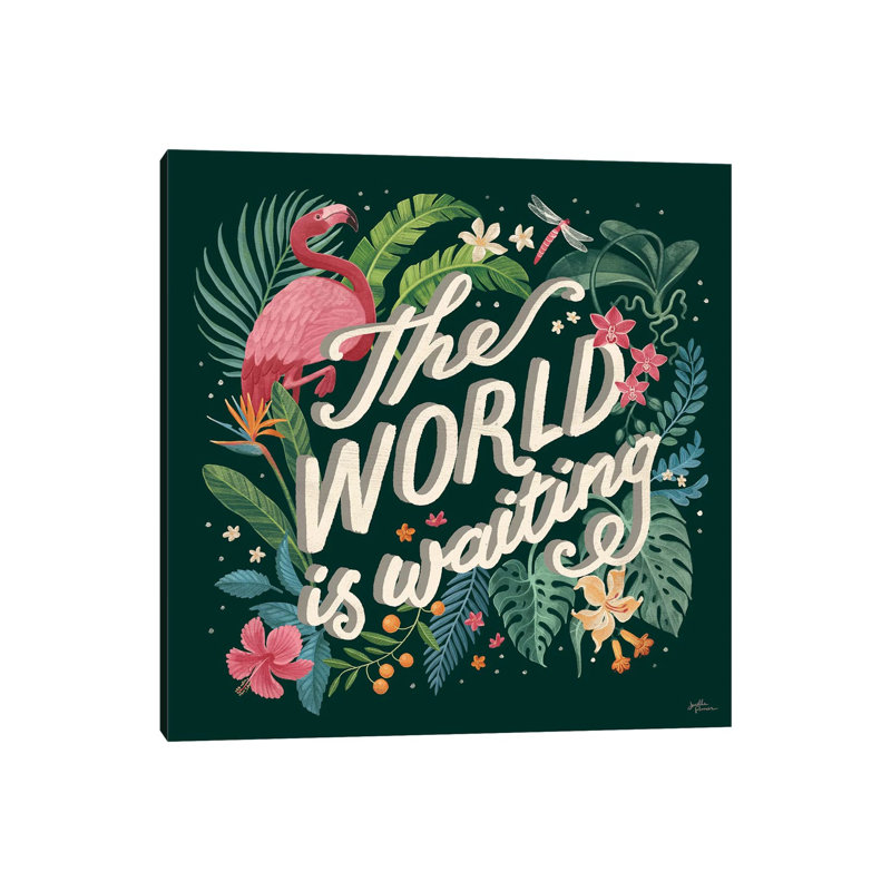 Jungle Love VIII by Janelle Penner - Wrapped Canvas Print, 30.48 cm H x 30.48 cm W