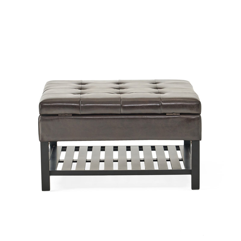 Storage Ottoman Coffee Table(Only Including Coffee Table,Without Chairs)