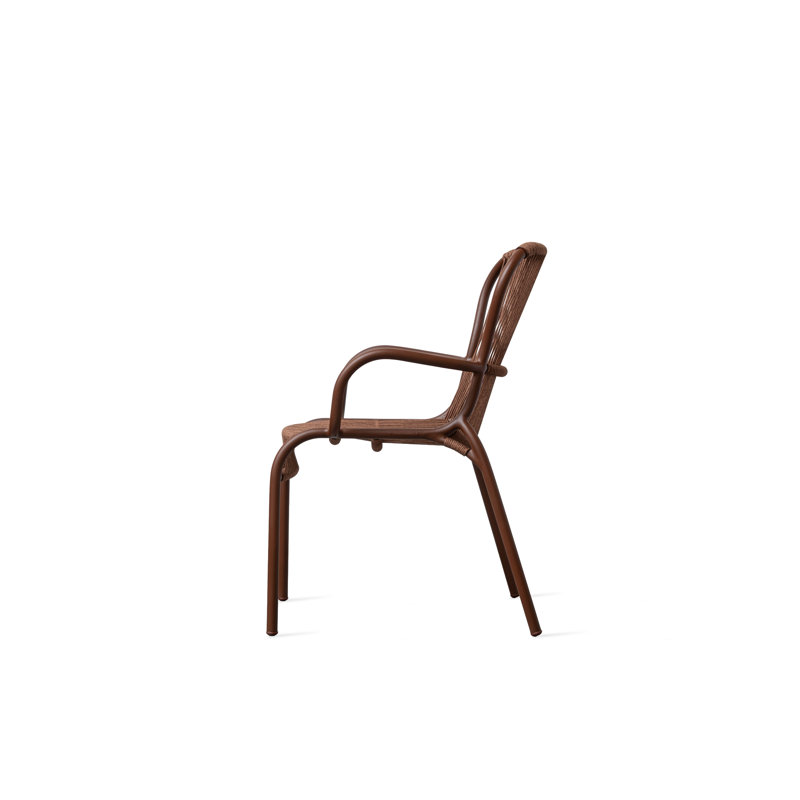 Loop Dining Chair Rope Rust