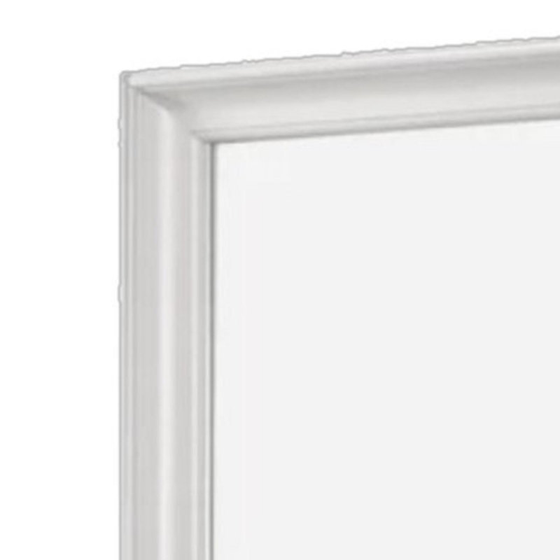 Miroir carré, Blanc