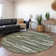 Premium Machine Washable Prisco Olive Rug