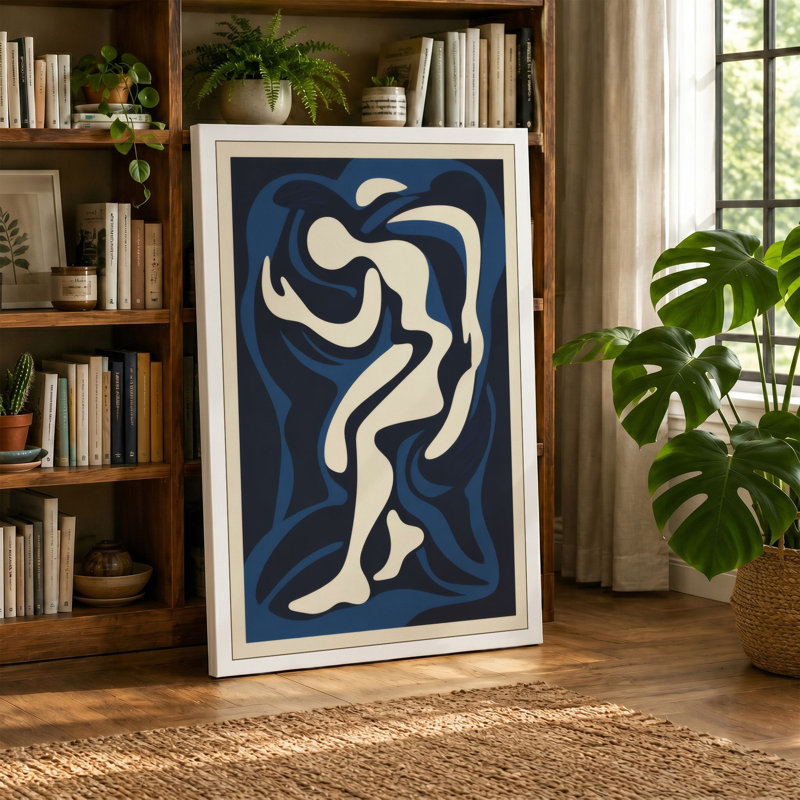 Print, 24x16 - 61.0 x 40.6 cm, Teal Border