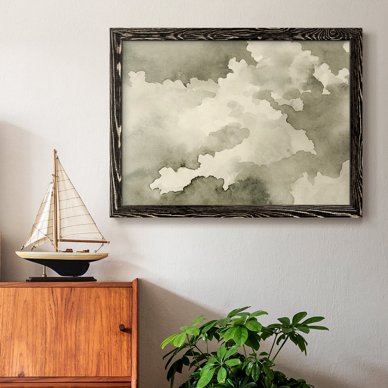 Antique Sky III, reproduction d'art sur toile, Noir, H 28 po x l 42 po x P 1,5 po