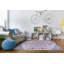 Tapis bleu/rose oriental SantaFe-759727545
