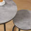 Round Nesting Table, Accent Coffee Table-1397852150