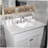 31'' Engineered Stone Single Bathroom Vanity Top with Sink