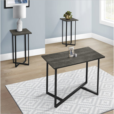 Table Set, 3Pcs Set, Coffee, End, Living Room