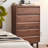 Walnut Solid Wood Accent Cabinet