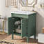 Meuble-lavabo simple 24,09 po avec plateau en résine-94399975