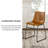 Bailey 19'' H Faux Leather Upholstered Side Chair-1205230530