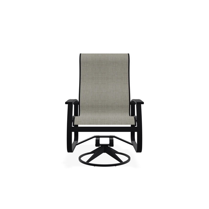 Belle Isle Outdoor Dining Chair, Ella, Black