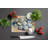 Sand Dollars Glass Cutting Board Large
