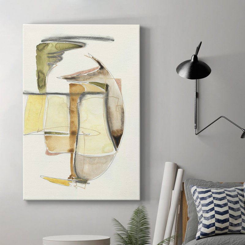 Brown Brown I - peinture sur toile tendue, H 12 po x l 8 po x P 1 po