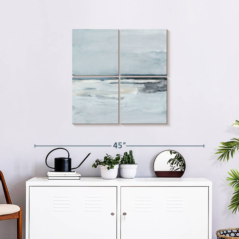 Inky Coastline II, 26'' H x 26'' W