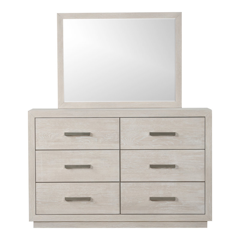 Ensemble de commode et miroir 2 pièces Ritzman Emiyah