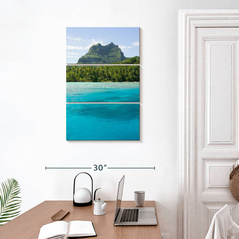 Alvord Mont Pahia Bora Bora, H 32 po x l 20 po