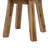 D16x16" Round Side Table, Solid Wood
