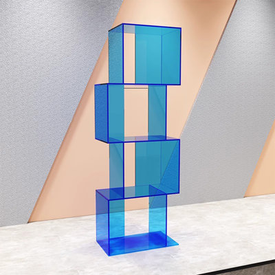 Geometric Creativity Acrylic  Bookcase