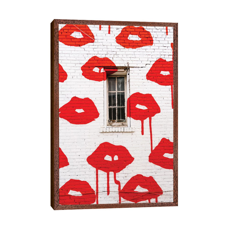 Nashville Street by Bethany Young - Print on Canvas, 66.04cm H x 45.72cm W x 3.81cm D, Classic Brown Wood Framed