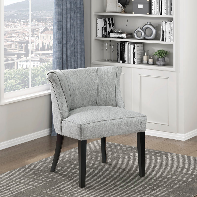 Chaise d'appoint en mousse à coussin 1Pc, Gris
