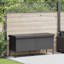 Boîte de rangement pour patio avec roulettes 63 po x 21,7 po x 29,5 po Vidaxl-111470006