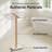 KES Towel Stand With Marble Base
