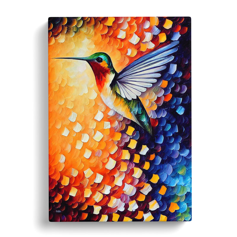 Danaher Hummingbird - Wrapped Canvas, 50cm H x 35cm W x 3cm D