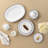Noritake Silver Colonnade Cups, 8 oz.