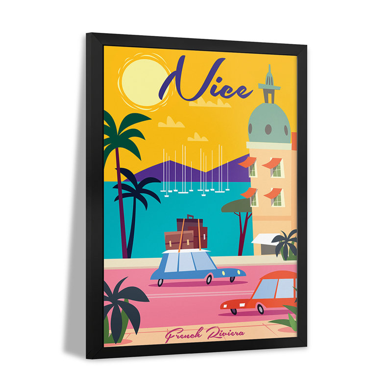 Jolies affiches encadrées de qualité supérieure, H 24 po x l 16 po
