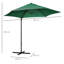 Braiya 256cm Cantilever Parasol-675059027