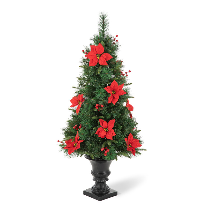 Sapin de Noël artificiel illuminé 4 pi avec lumières Heyden