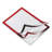 DURAFRAME Sign Holder, 8 1/2" X 11", Red Frame, 2/Pack