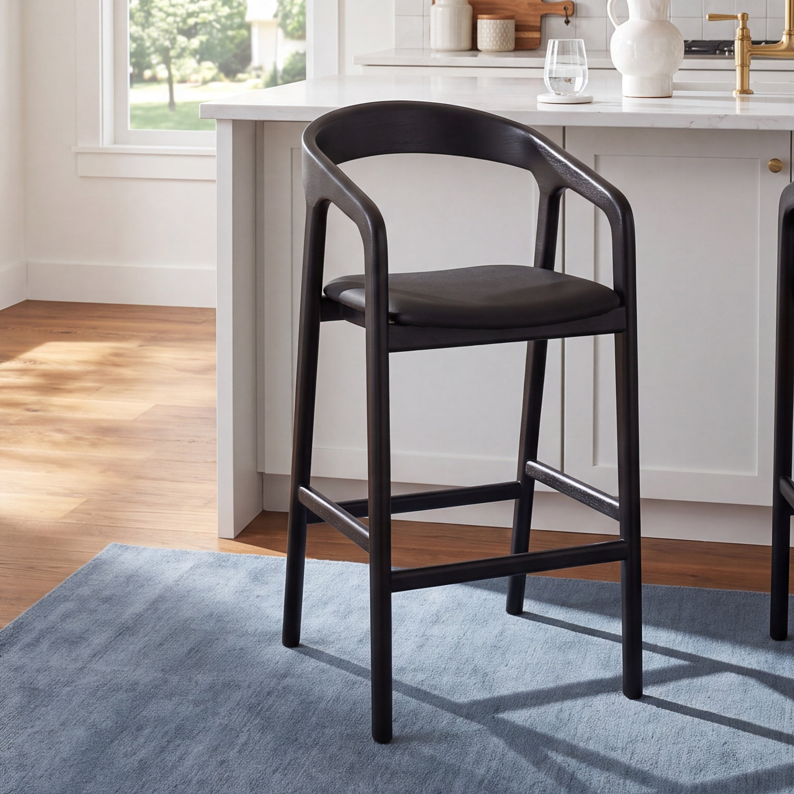 Buffolino Bar and Counter Stool, Counter Stool (26" Seat Height)