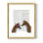 Fox Lovers Framed Print - Solid Wood-2100735671