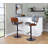 Lombardi Adjustable Barstool - Set Of 3-100758029