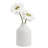 Marlow 5" Tall Handmade White Ceramic Vase-2080975010-2147066722