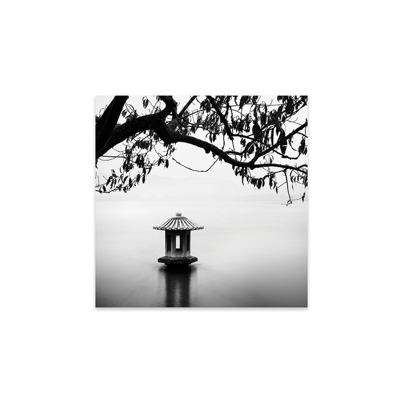 «Zen Lake» par Praxis Studio, impression sans cadre, H 24 po x l 24 po x P 0,25 po