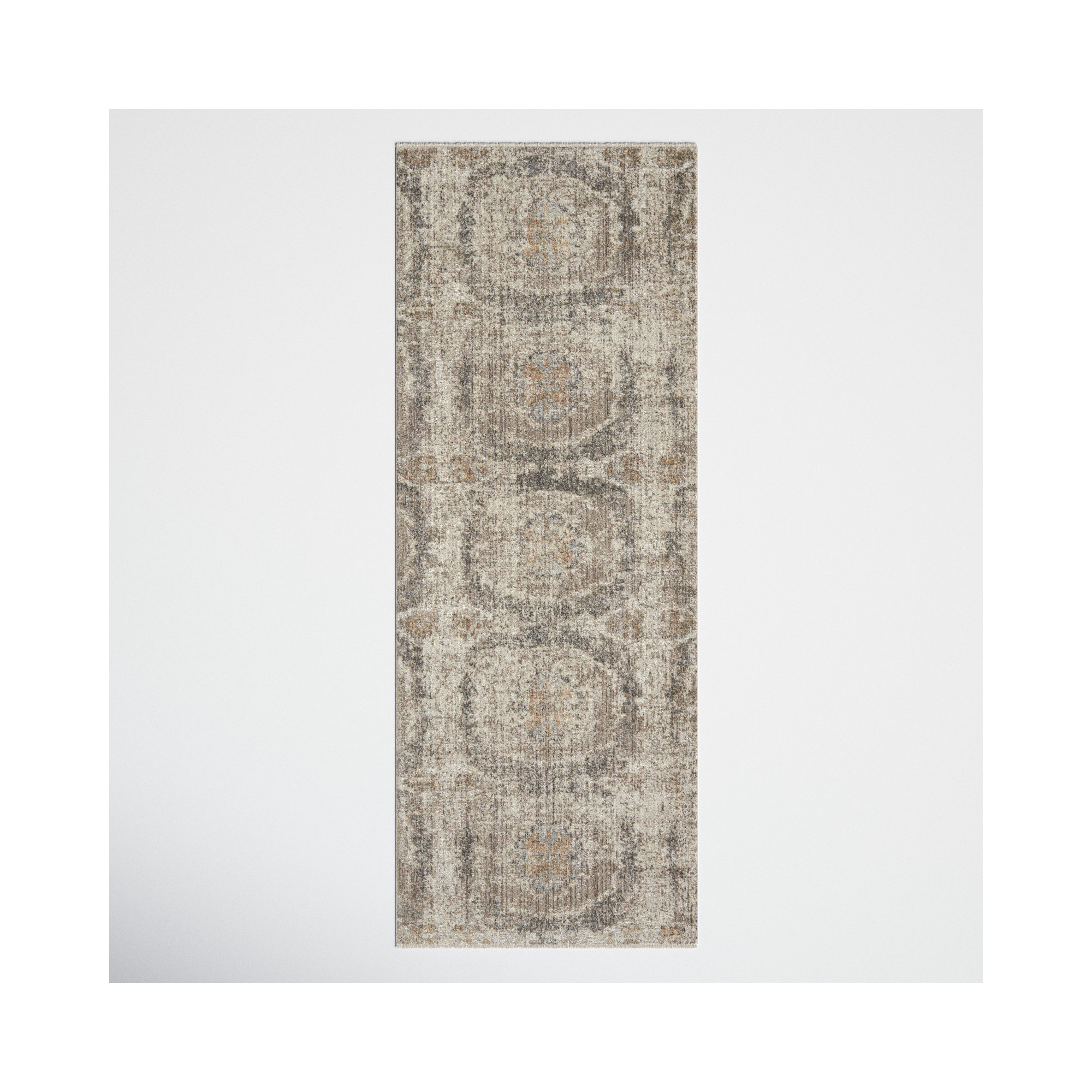 Tatiana Gray Rug, Runner 3' x 8'