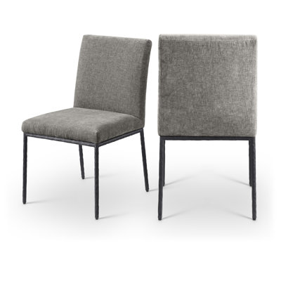 Reeves Chenille Fabric Dining Side Chair