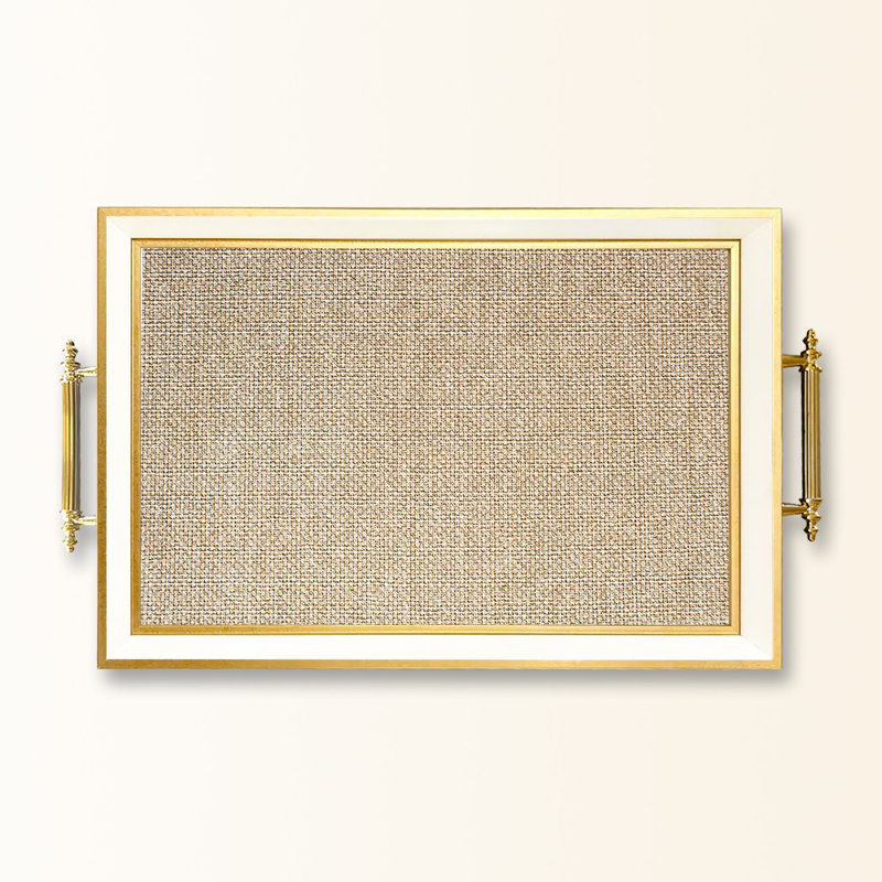 Elegant Glass Tray, 19.7 x 11.4 x 1.4 inches | 100% Durable Glass Construction | Easy to Clean with Damp Cloth | Ideal for Serving, Decorative Display, and Organizing | Stylish Addition to Home Décor
