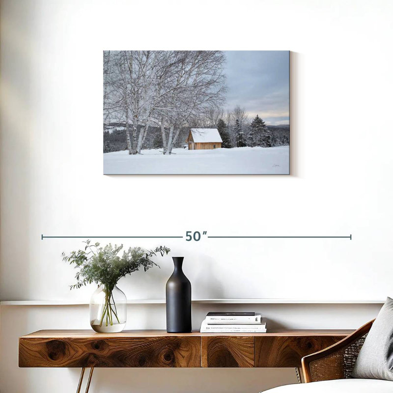 Alvord Barn With A View, 20" H x 30" W