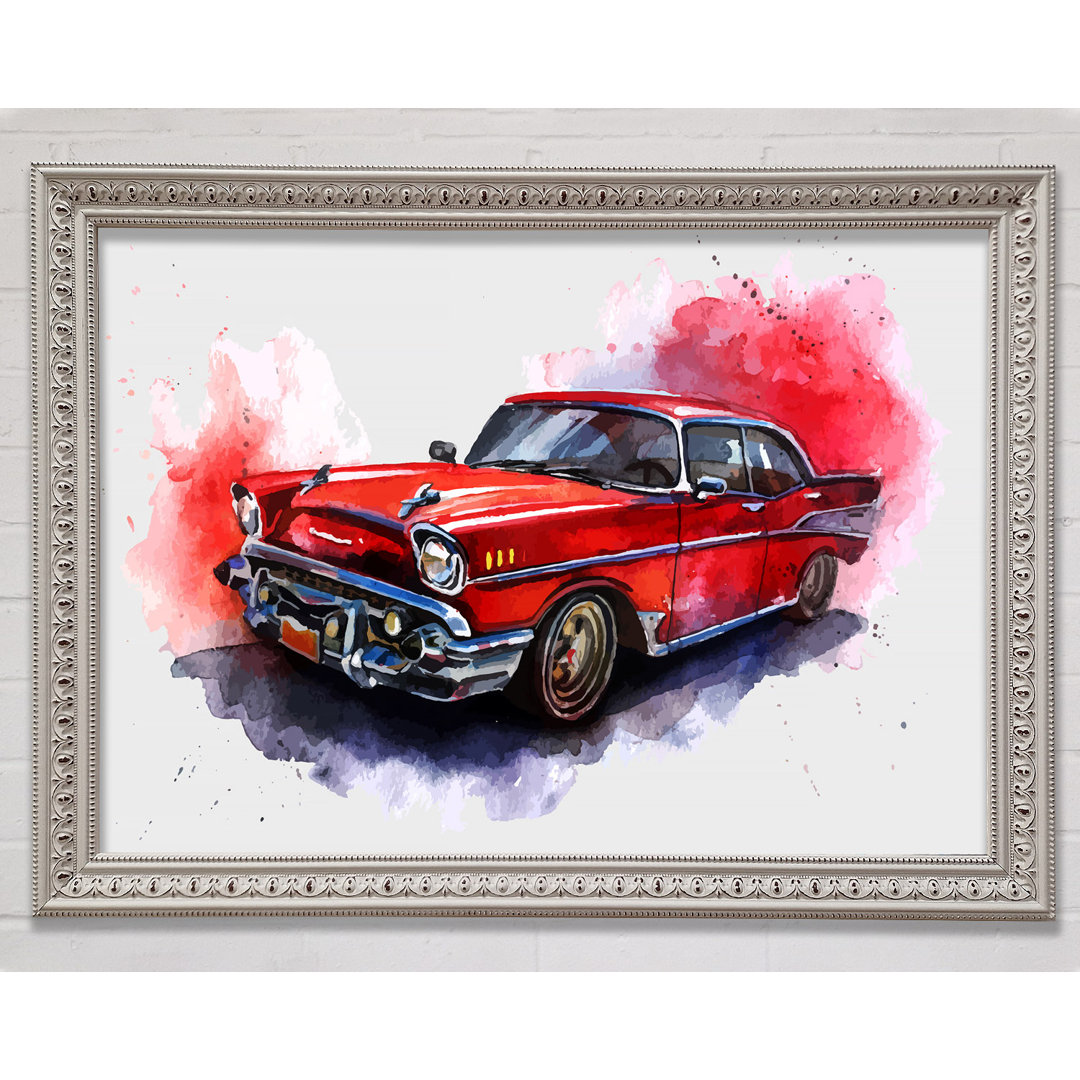 Gerahmter Kunstdruck Chevrolet 1950'S Classic