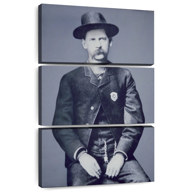 Lelar Wyatt Earp June 1883, 32" H x 20" W