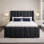 Premium Luxury Wingback Panel Bed Frame