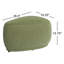 Adna 26.5'' Triangular Upholstered Ottoman-90695400