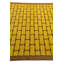 Tapis jaune 5 x 8 Crean
