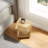 Irregular Solid Wood End Table-1732970235