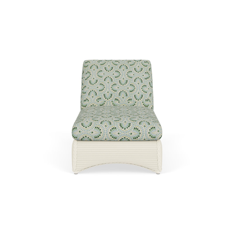 Loom Outdoor Chaise Lounge, Plume Spring, Hickory