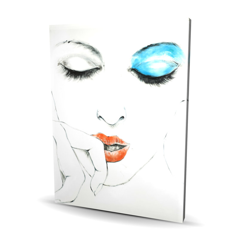 Pure style Blue Bathroom Canvas | Elegant Home Decor Art