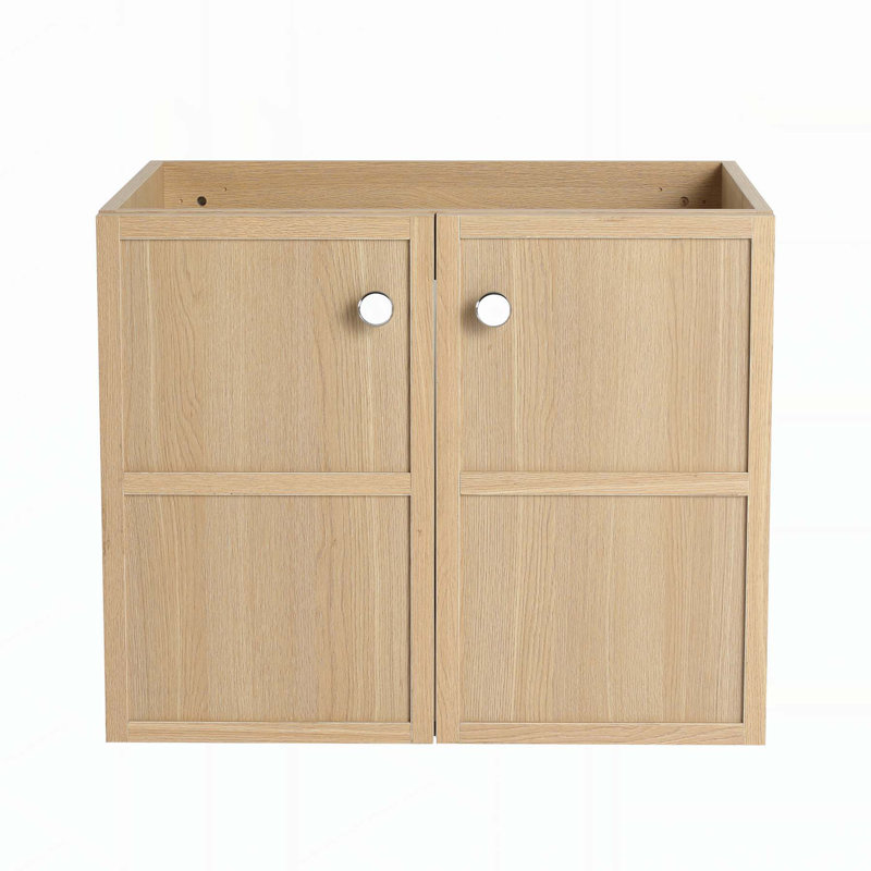 High-Quality Wall-Mounted Bathroom Vanity with Soft-Closing Doors and Ample Storage